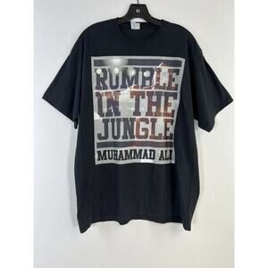 Muhammad Ali Rumble in the Jungle Mens XL T Shirt Boxing Legend VTG